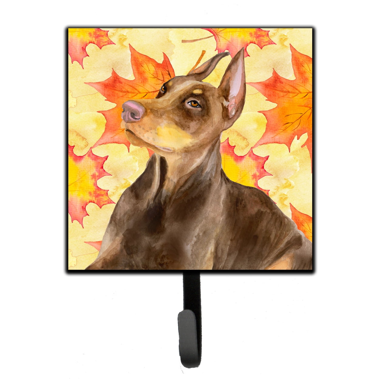 Doberman Pinscher Fall Leash or Key Holder
