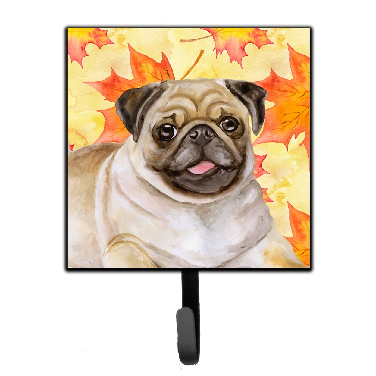 Fawn Pug Fall Leash or Key Holder