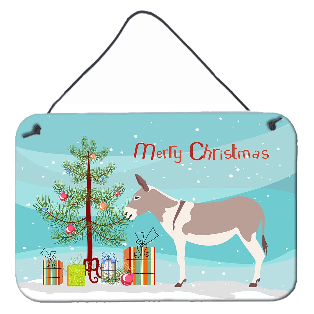 Australian Teamster Donkey Christmas Wall or Door Hanging Prints