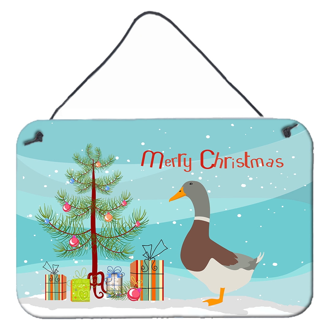 Saxony Sachsenente Duck Christmas Wall or Door Hanging Prints