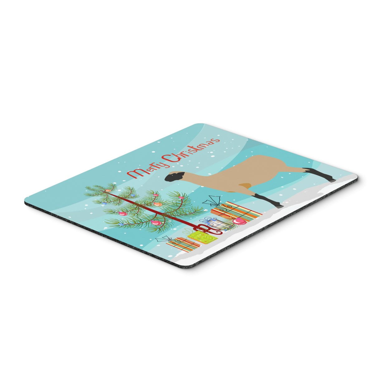 BB9343MP Hampshire Down Sheep Christmas Mouse Pad, Hot Pad or Trivet
