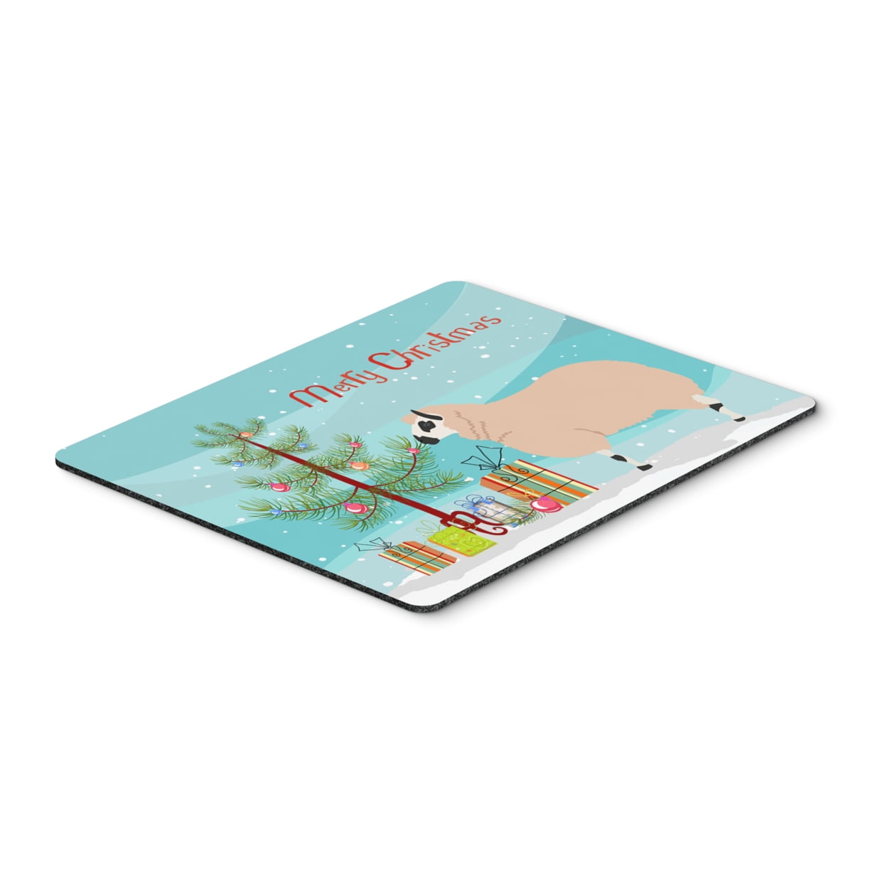 Kerry Hill Sheep Christmas Mouse Pad - Hot Pad or Trivet