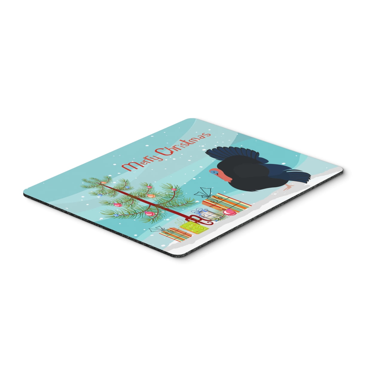 BB9352MP Norfolk Black Turkey Christmas Mouse Pad, Hot Pad or Trivet