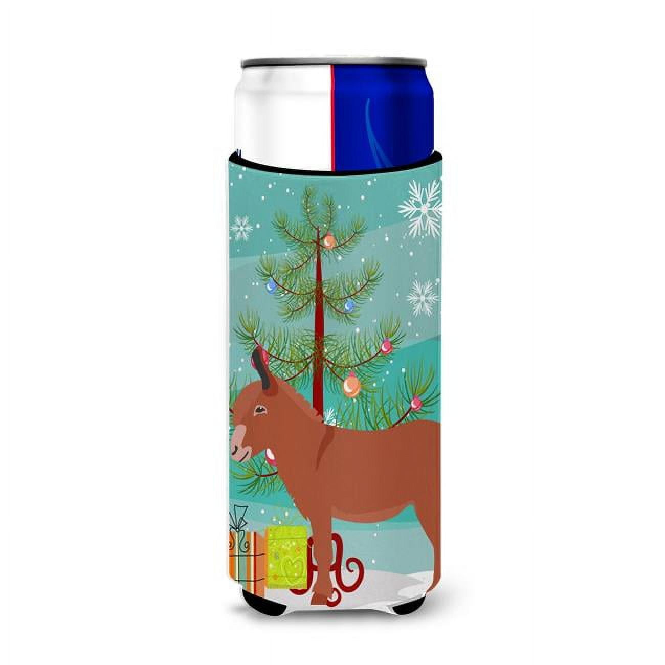 Irish Donkey Christmas Michelob Ultra Hugger for Slim Cans