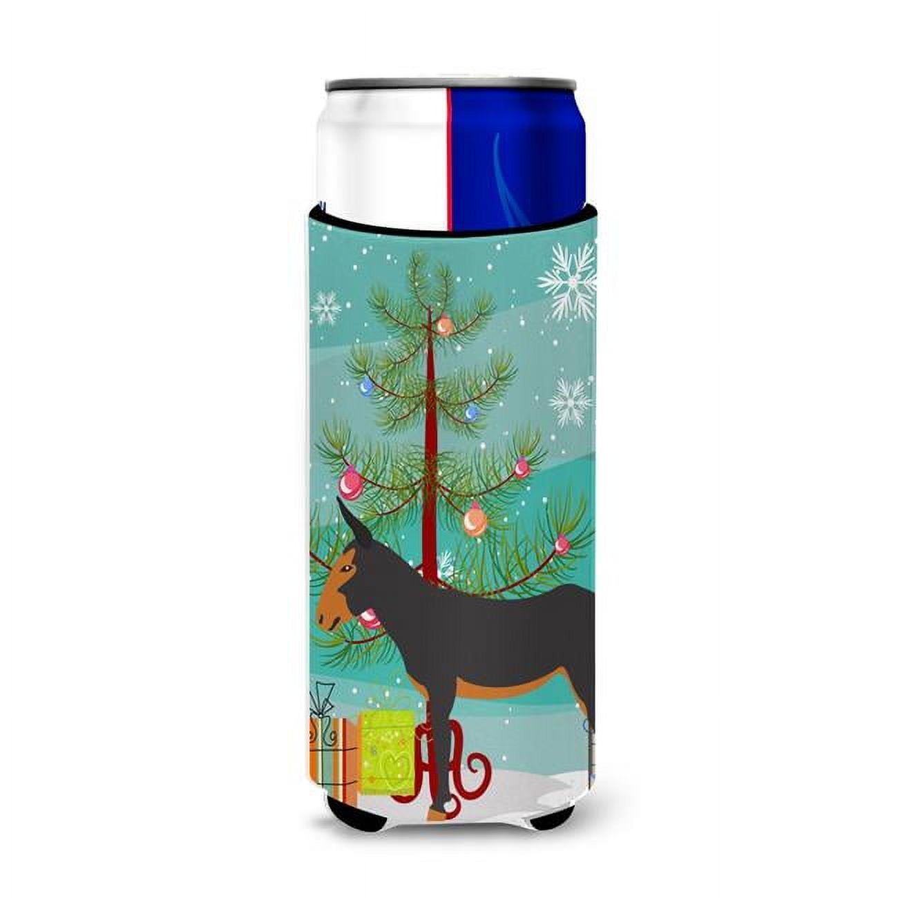 Catalan Donkey Christmas Michelob Ultra Hugger for Slim Cans