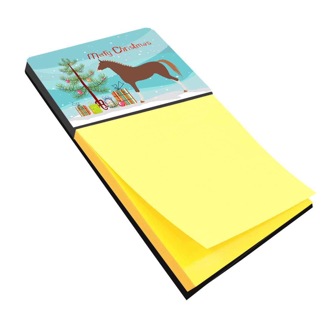 BB9276SN Hannoverian Horse Christmas Sticky Note Holder