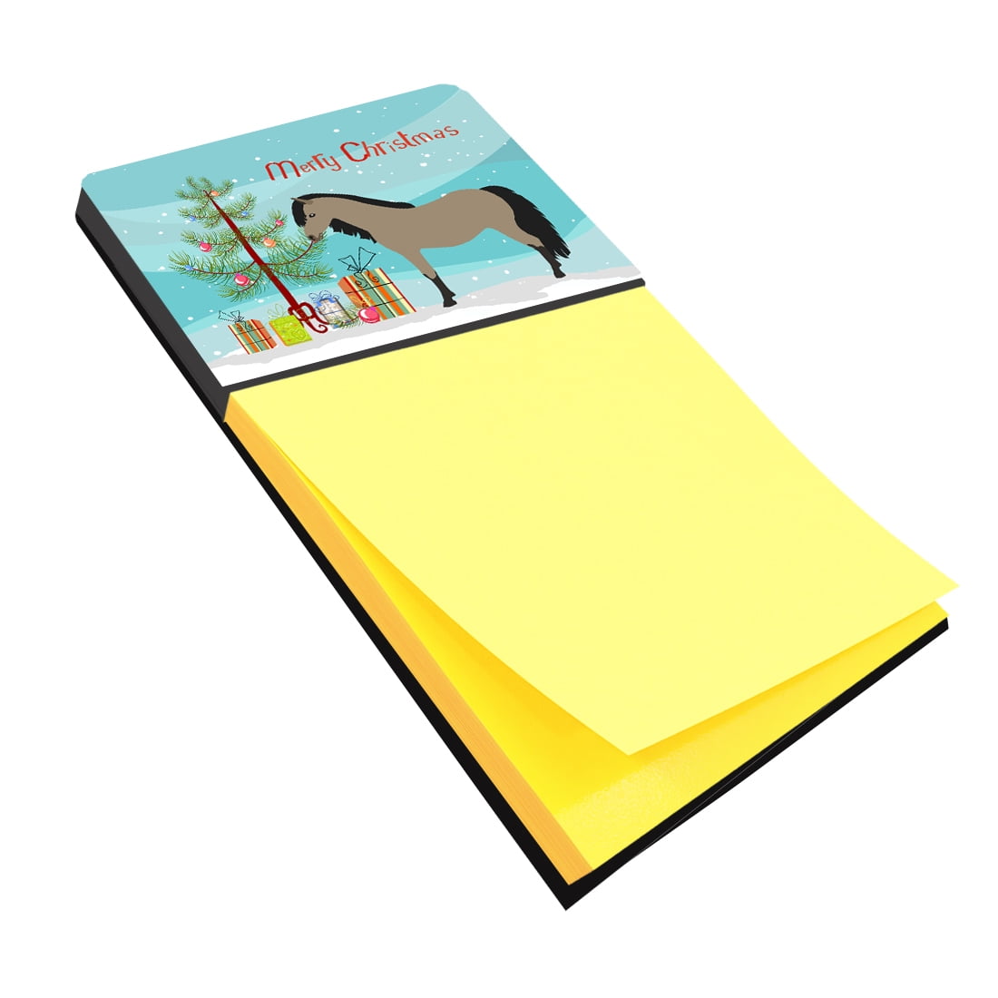 BB9277SN Welsh Pony Horse Christmas Sticky Note Holder