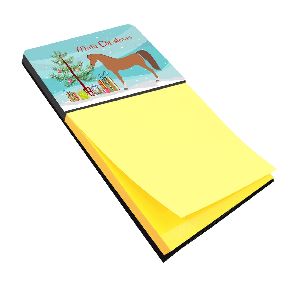 Arabian Horse Christmas Sticky Note Holder