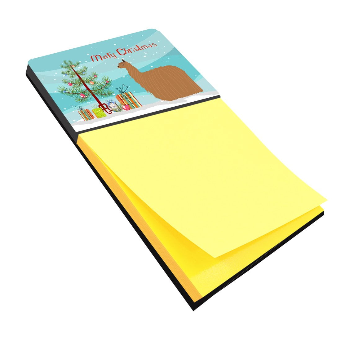 BB9287SN Alpaca Suri Christmas Sticky Note Holder