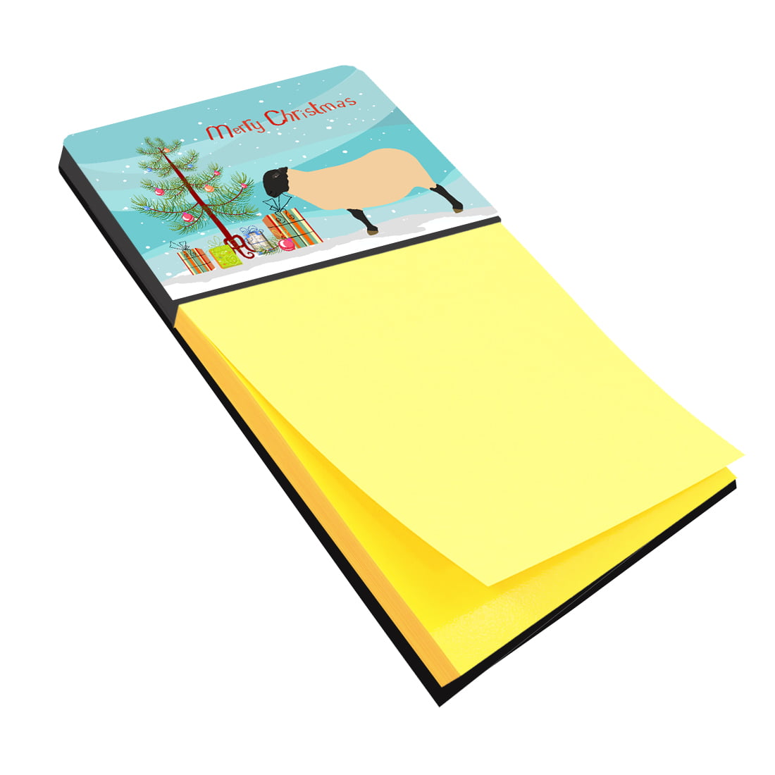 BB9339SN Suffolk Sheep Christmas Sticky Note Holder