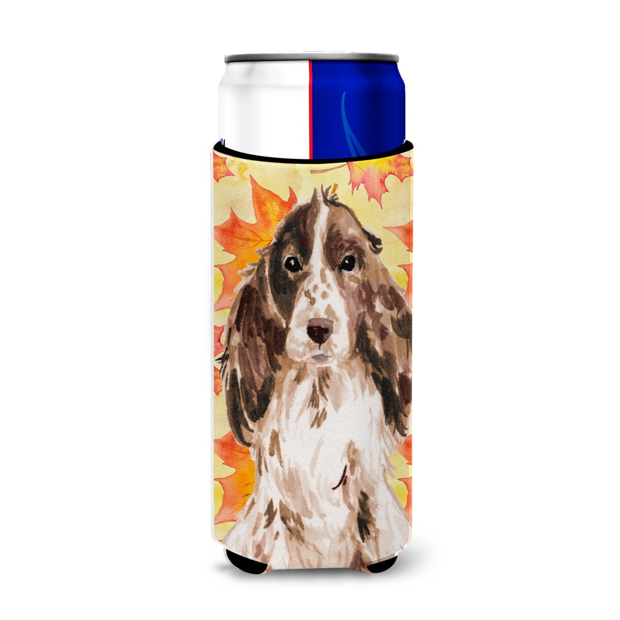 Brown Parti Fall Michelob Ultra Hugger for Slim Cans