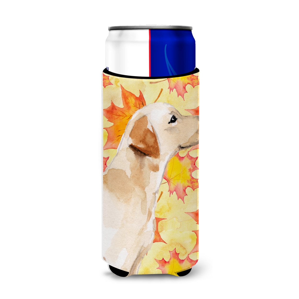 Yellow Labrador No.2 Fall Michelob Ultra Hugger for Slim Cans