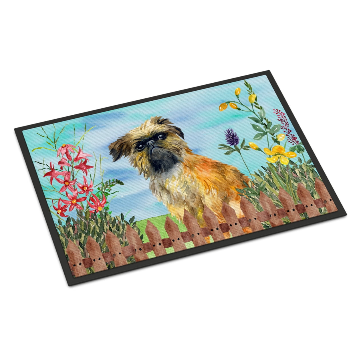 Brussels Griffon Spring Indoor or Outdoor Mat - 24 x 36 in.