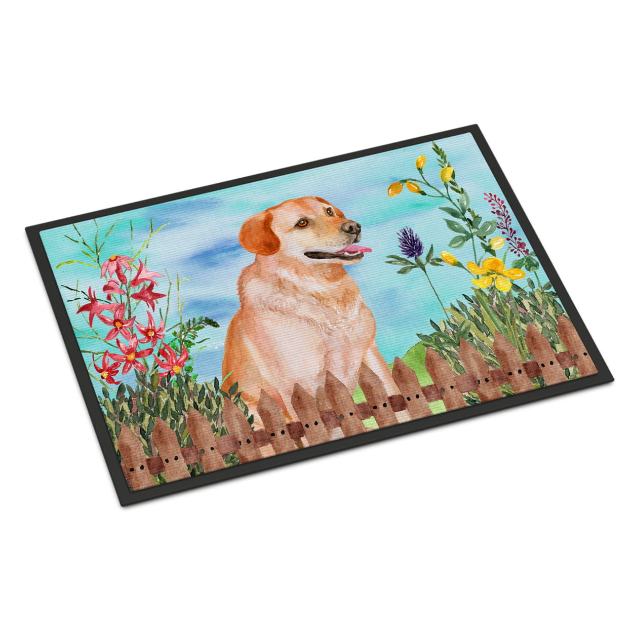 Labrador Retriever Spring Indoor or Outdoor Mat - 24 x 36 in.