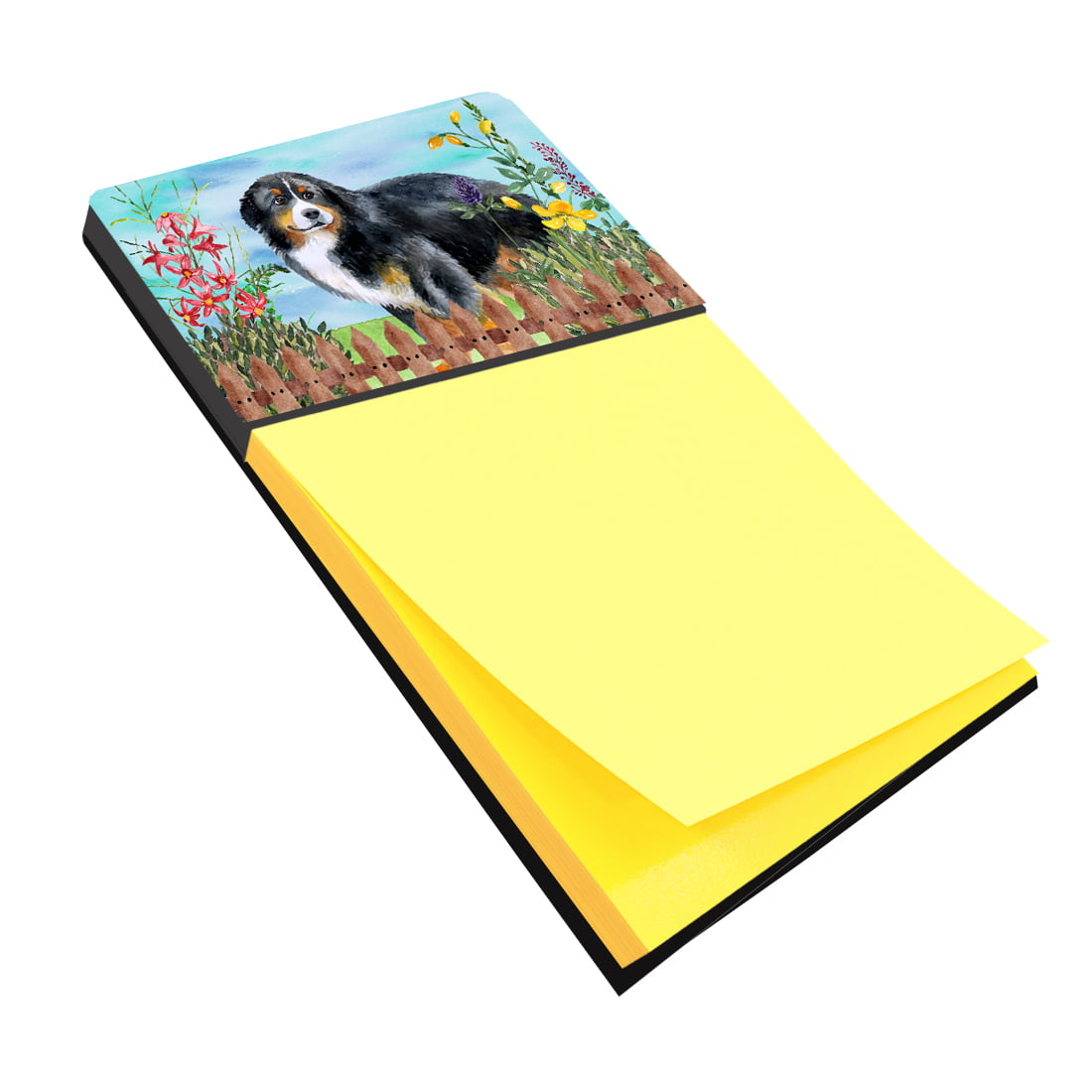 CK1207SN Bernese Mountain Dog Spring Sticky Note Holder