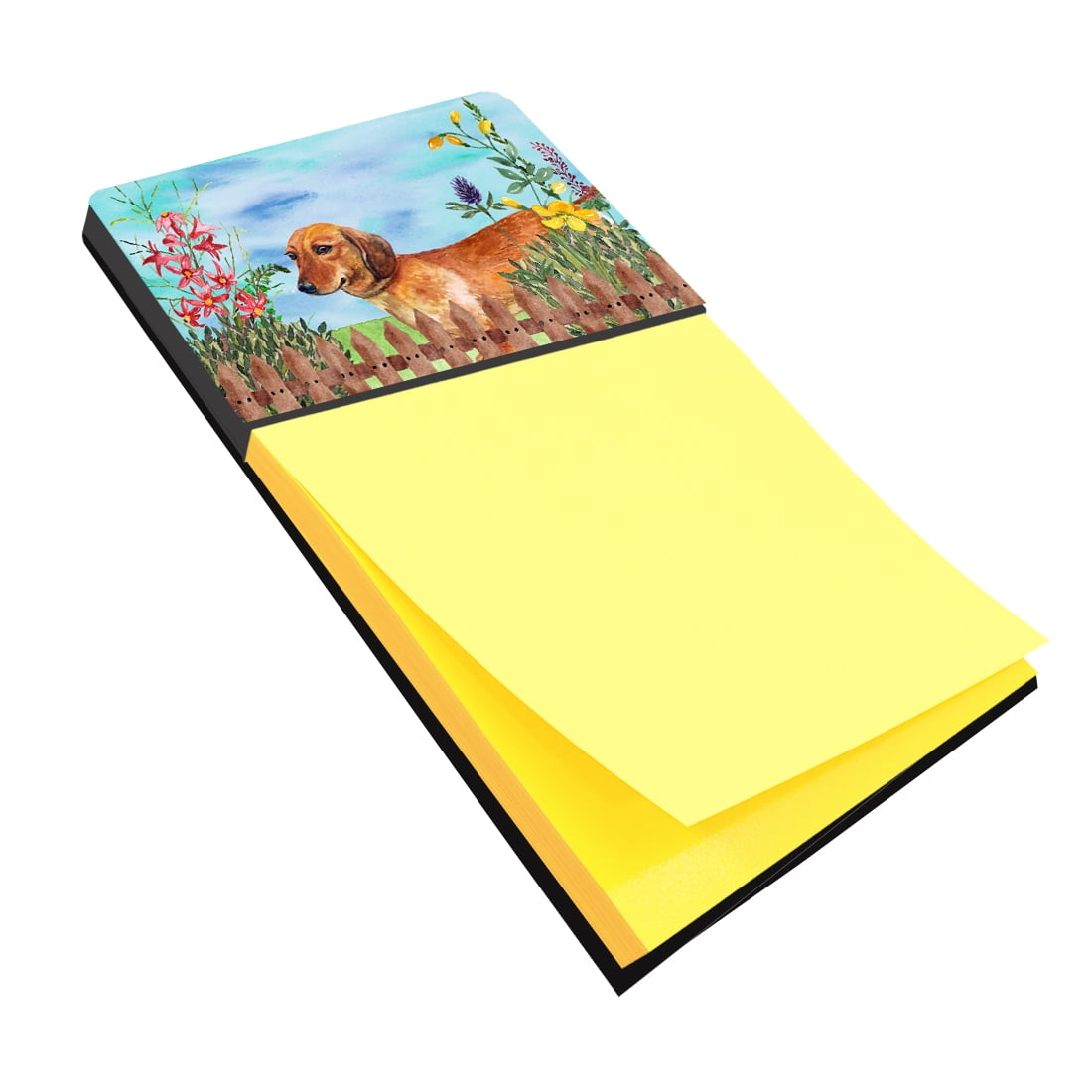 CK1214SN Dachshund Spring Sticky Note Holder