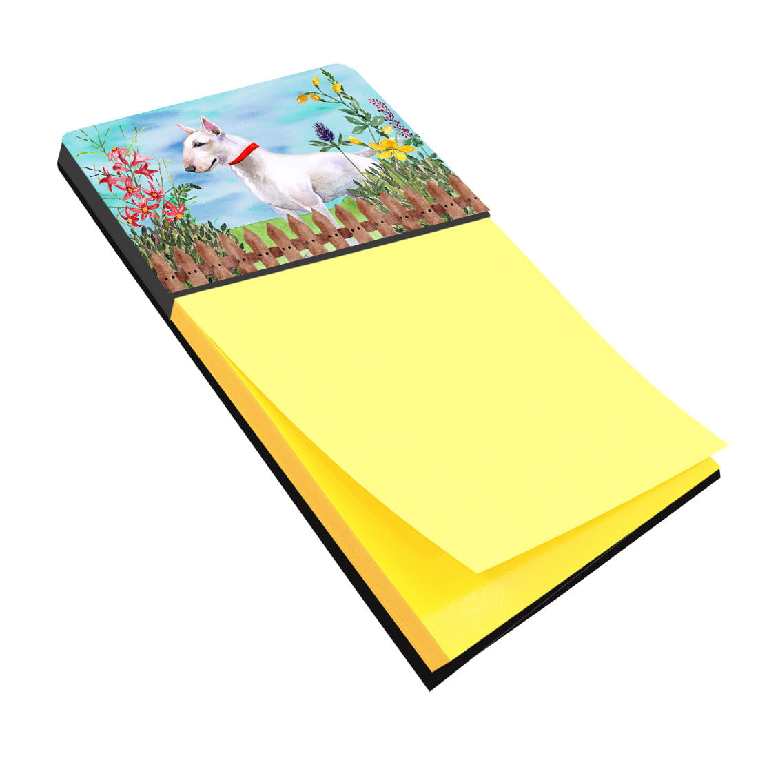CK1255SN Bull Terrier Spring Sticky Note Holder