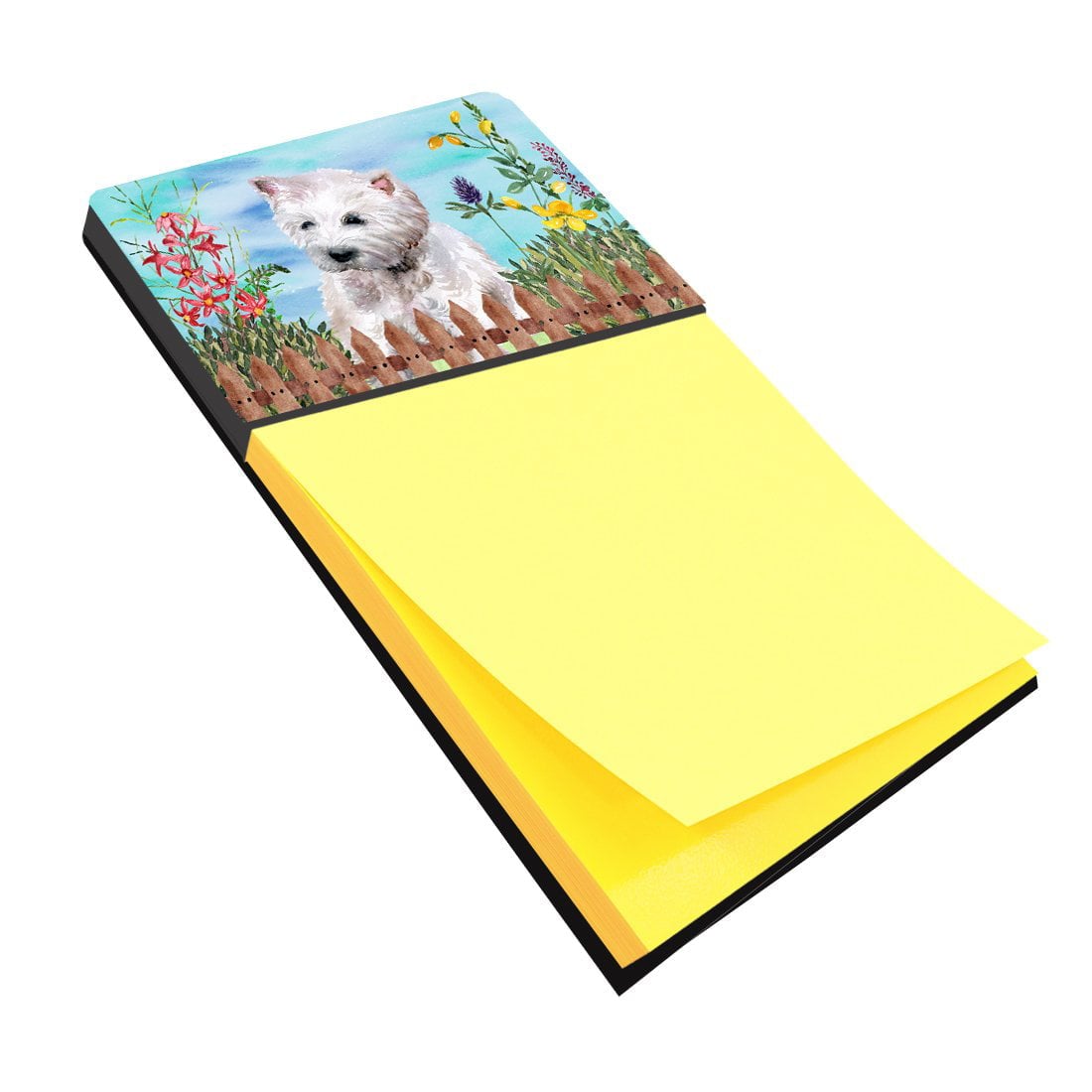 CK1263SN Westie Spring Sticky Note Holder