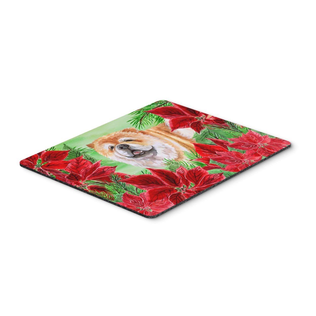 Cane Corso Poinsettas Mouse Pad, Hot Pad or Trivet