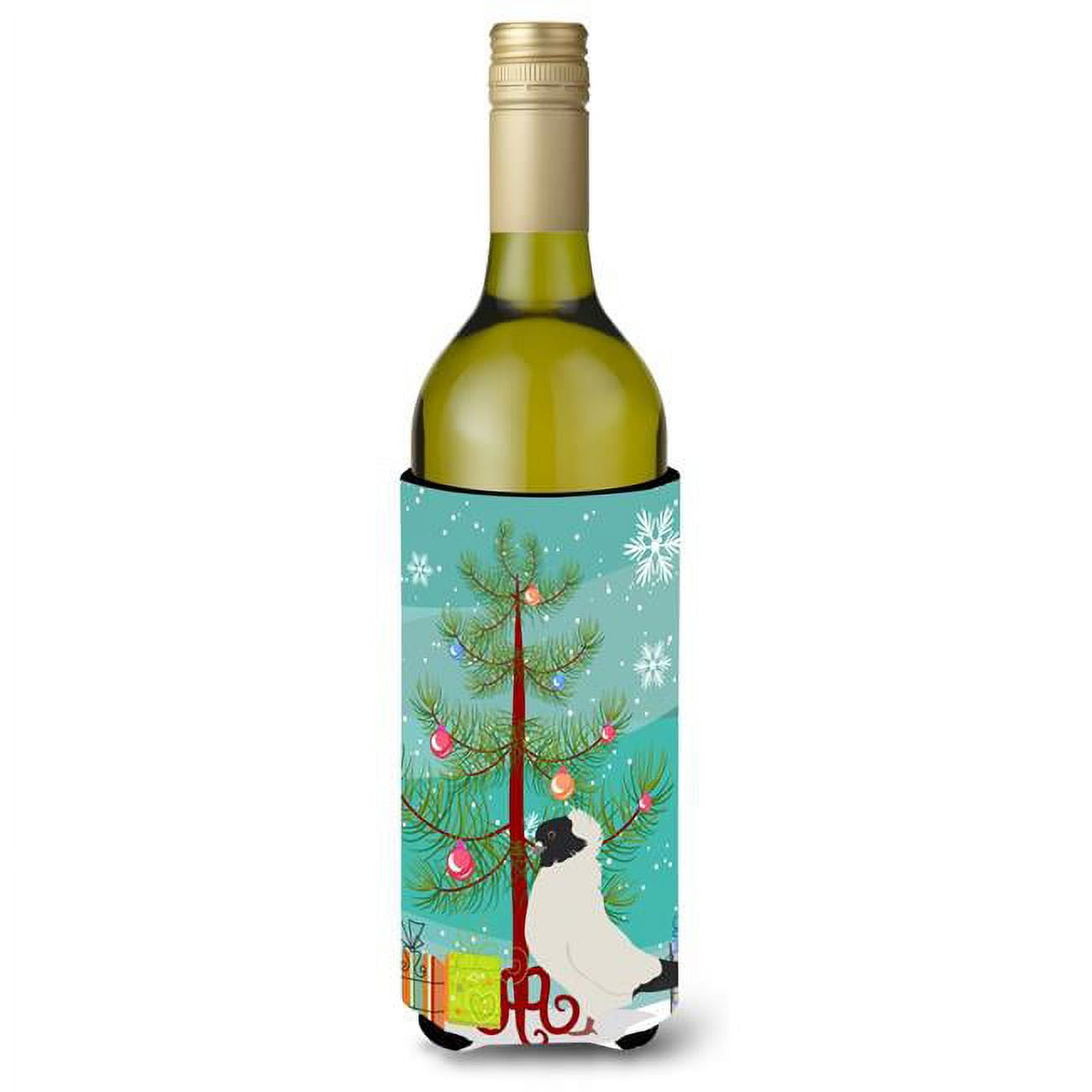 Picture of Carolines Treasures BB9319LITERK Nun Pigeon Christmas Wine Bottle Beverge Insulator Hugger