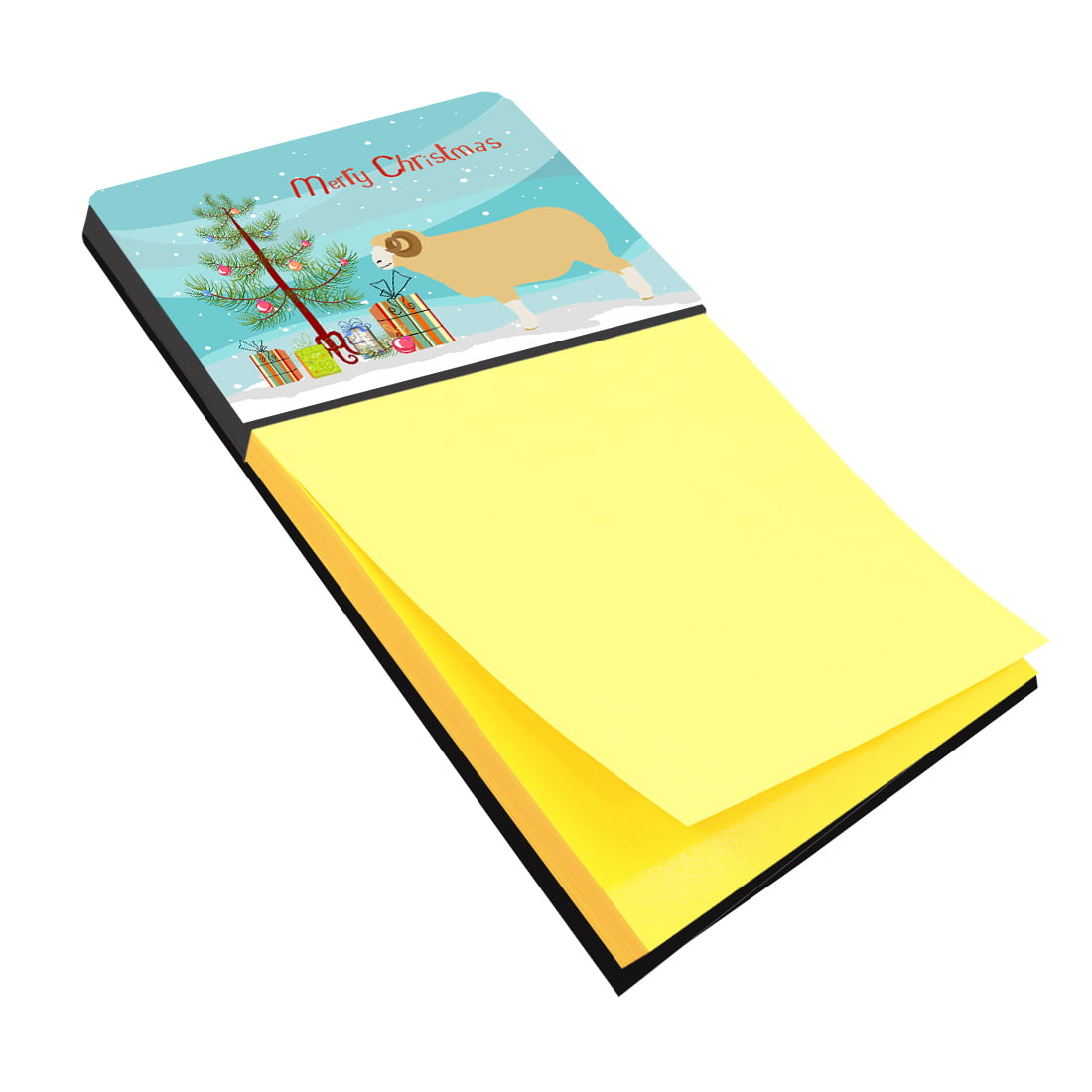 BB9347SN Horned Dorset Sheep Christmas Sticky Note Holder