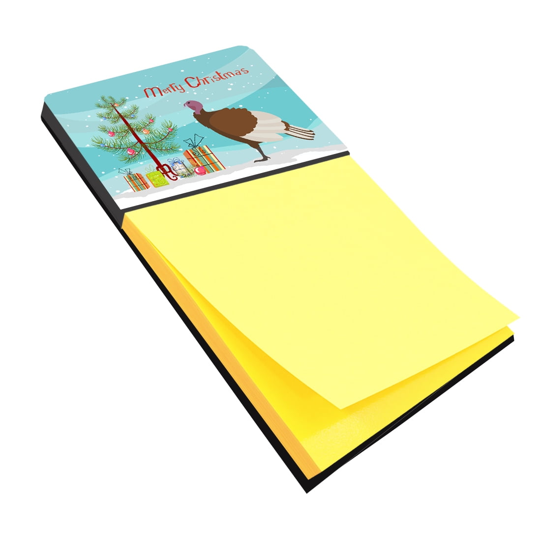 BB9349SN Bourbon Red Turkey Hen Christmas Sticky Note Holder