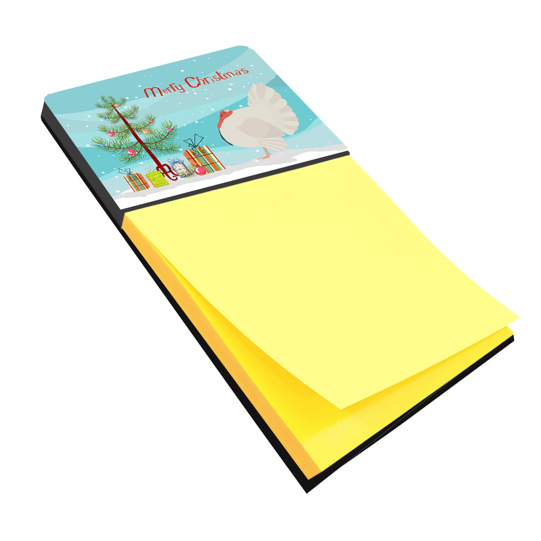 BB9350SN White Holland Turkey Christmas Sticky Note Holder