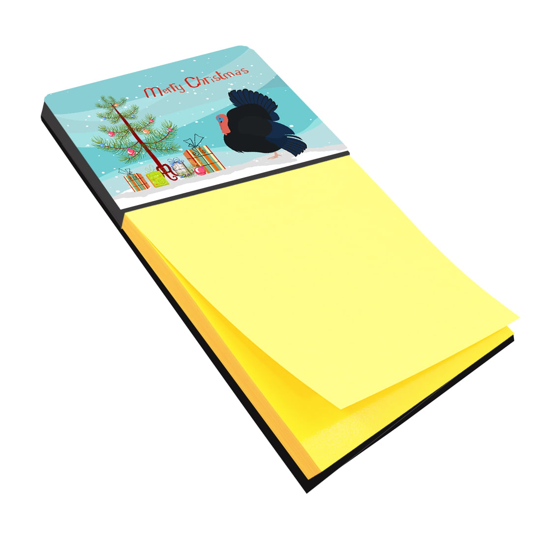 BB9352SN Norfolk Black Turkey Christmas Sticky Note Holder