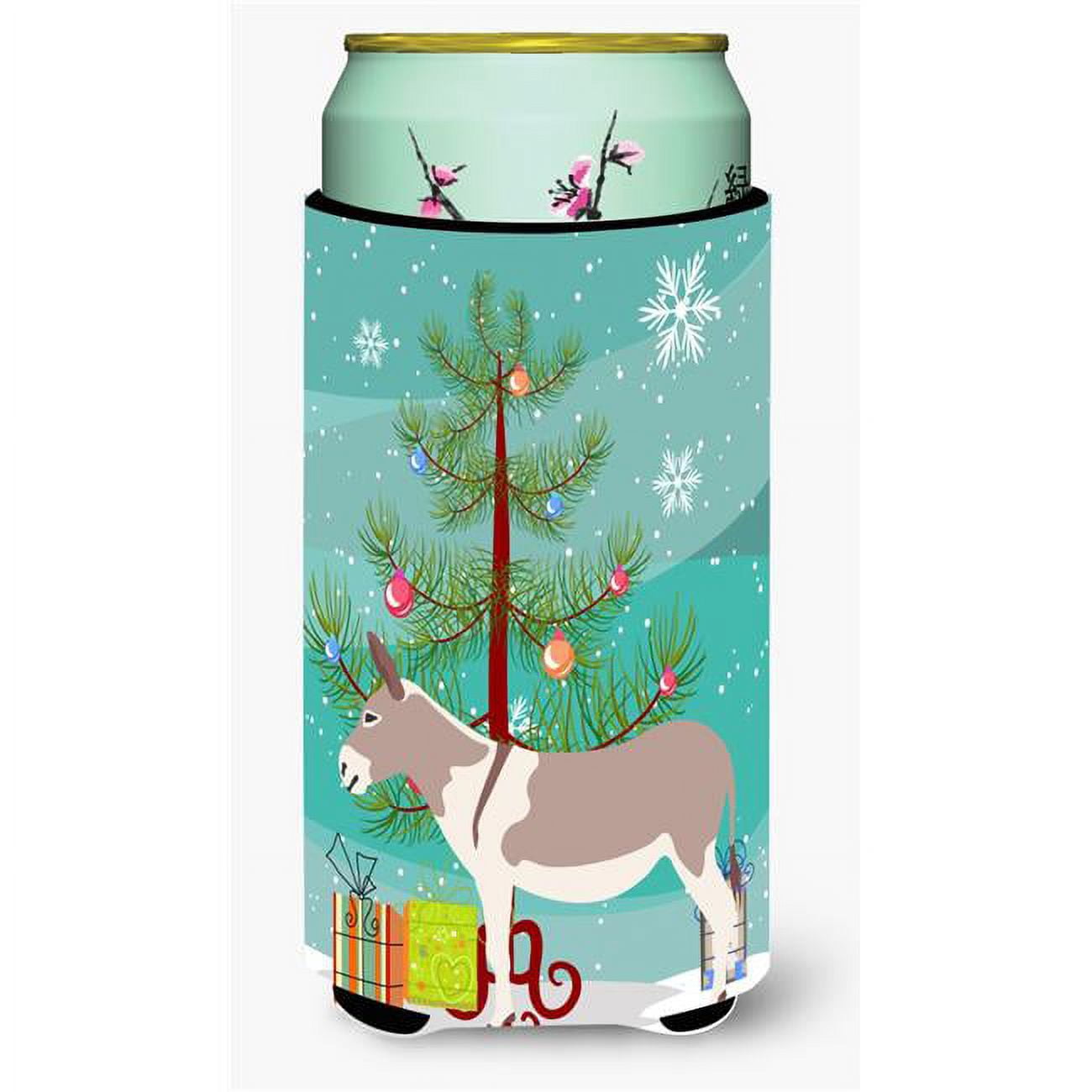 Australian Teamster Donkey Christmas Tall Boy Beverage Insulator Hugger