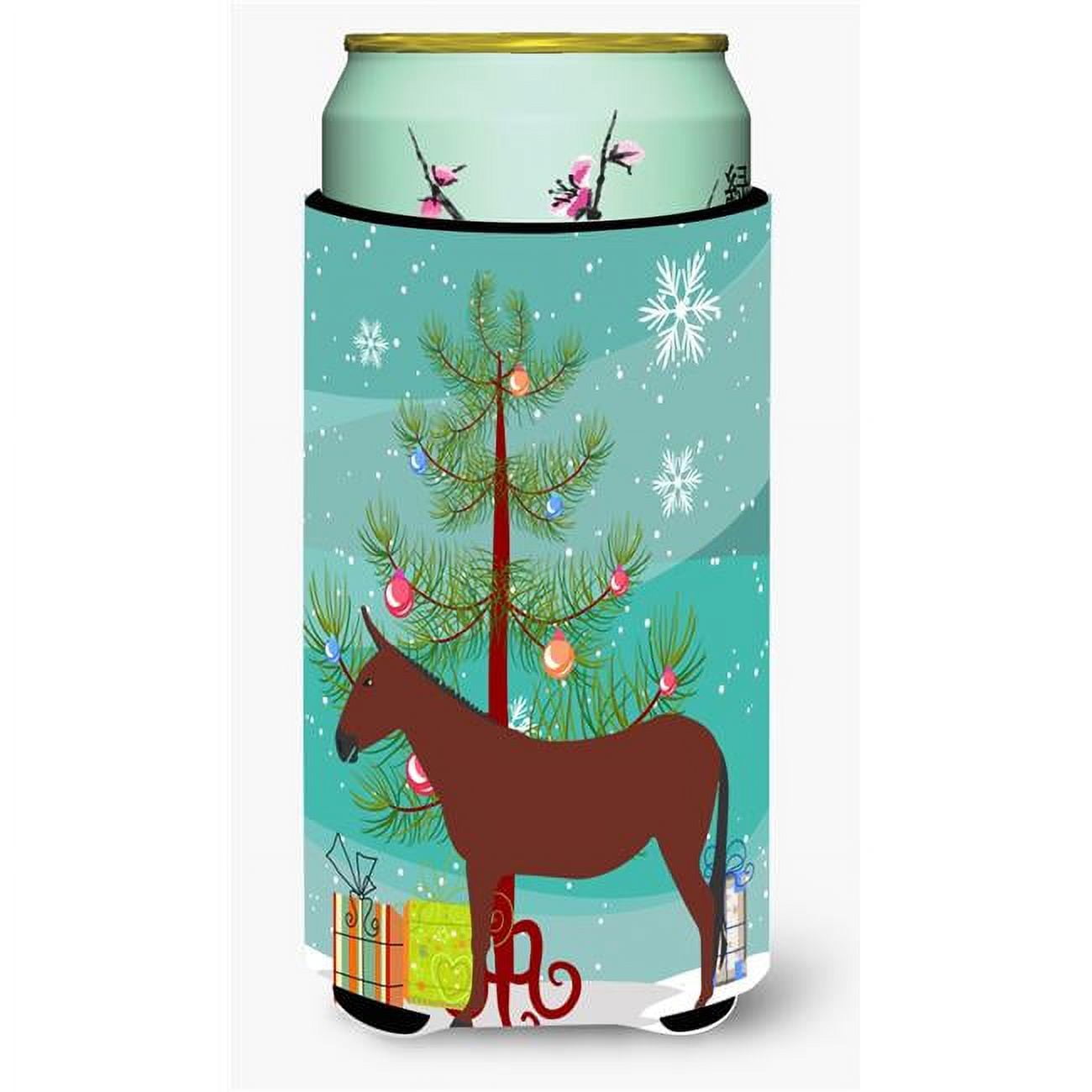 Hinny Horse Donkey Christmas Tall Boys Beverage Insulator Hugger