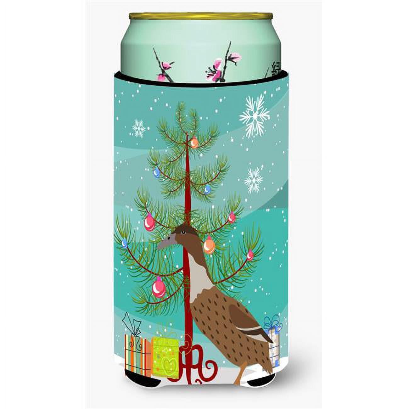Dutch Hook Bill Duck Christmas Tall Boys Beverage Insulator Hugger