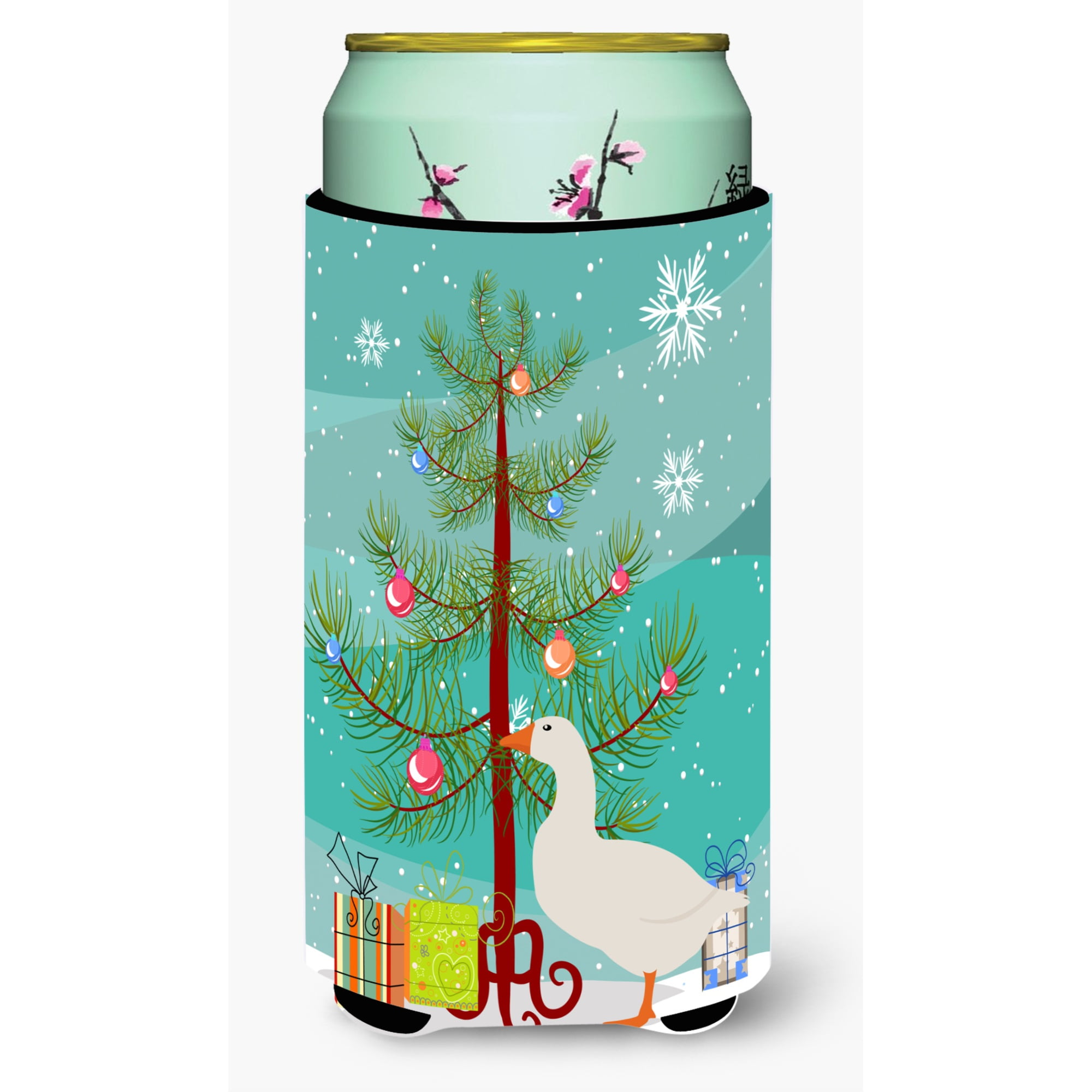Shire Horse Christmas Tall Boys Beverage Insulator Hugger