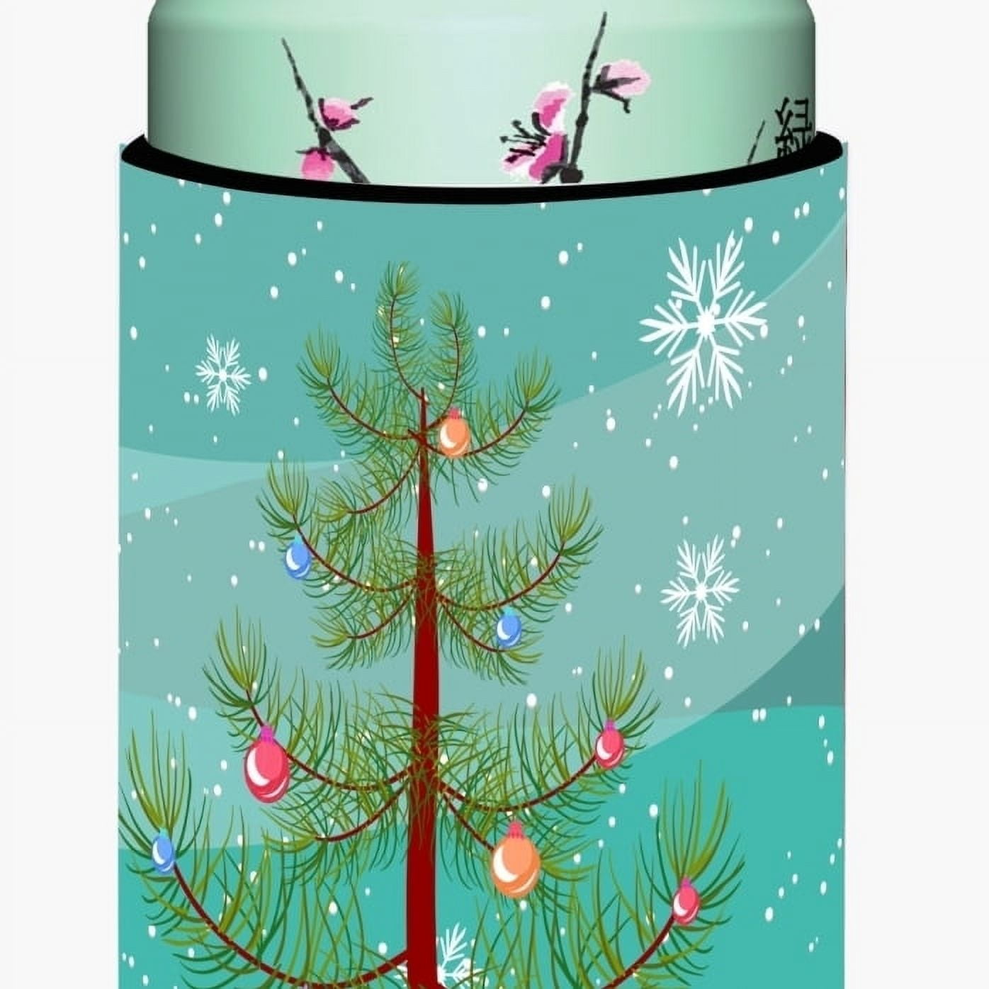 Gloucester Old Spot Pig Christmas Tall Boys Beverage Insulator Hugger