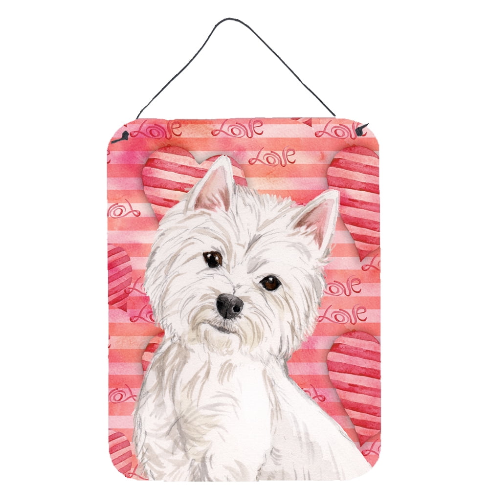 Westie Love Wall or Door Hanging Prints