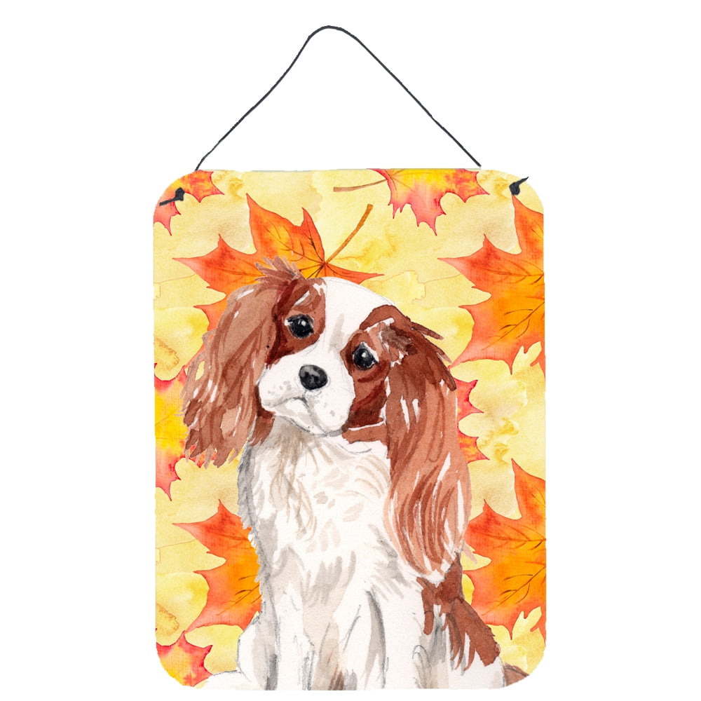 Blenheim Cavalier Spaniel Fall Wall or Door Hanging Prints