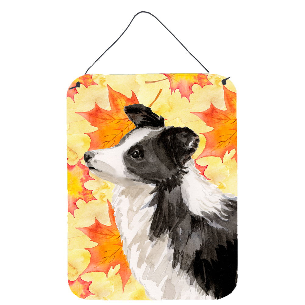 Border Collie Fall Wall or Door Hanging Prints