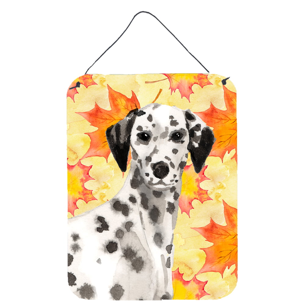Picture of Carolines Treasures BB9520DS1216 Dalmatian Fall Wall or Door Hanging Prints