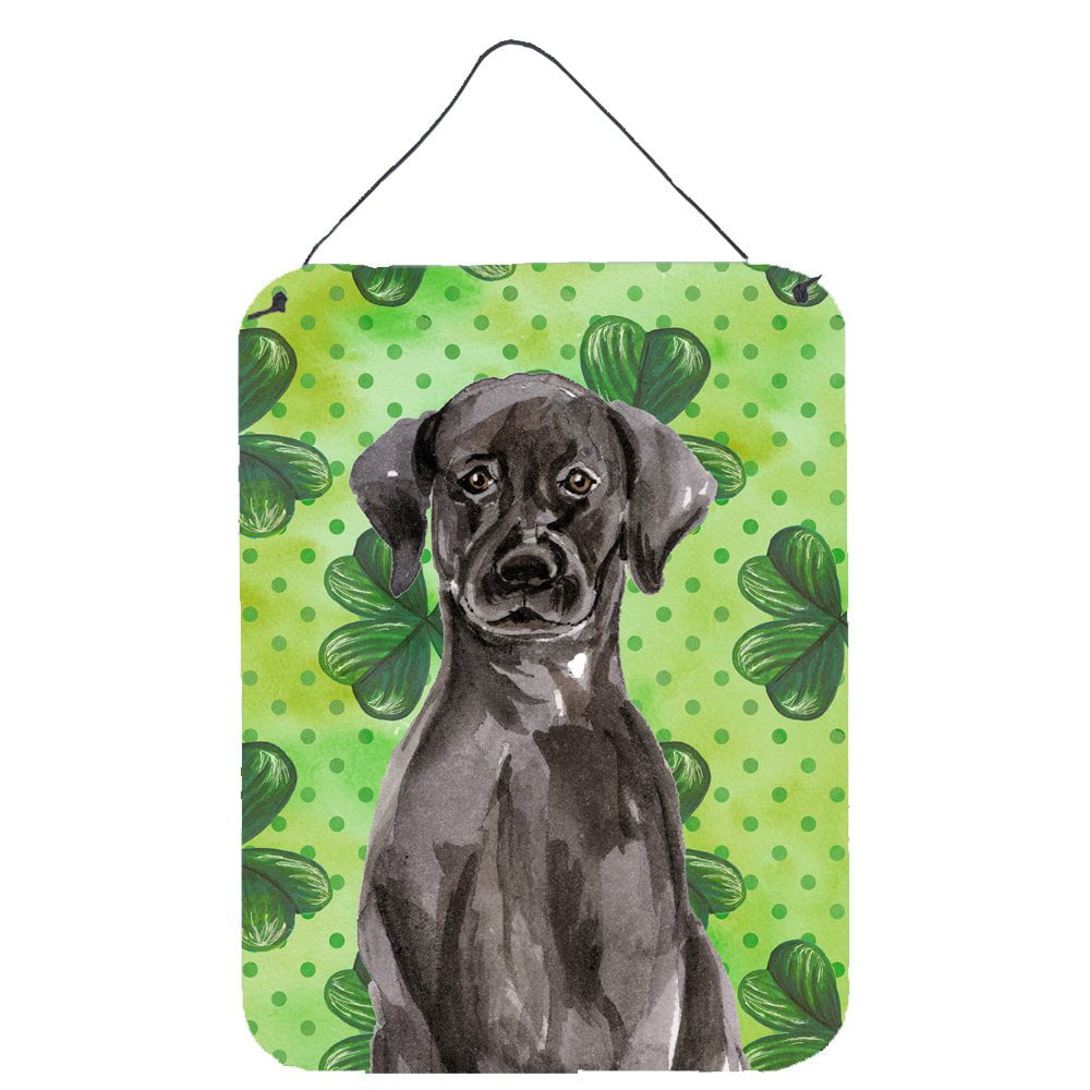 Black & Labrador St. Patricks Wall or Door Hanging Prints