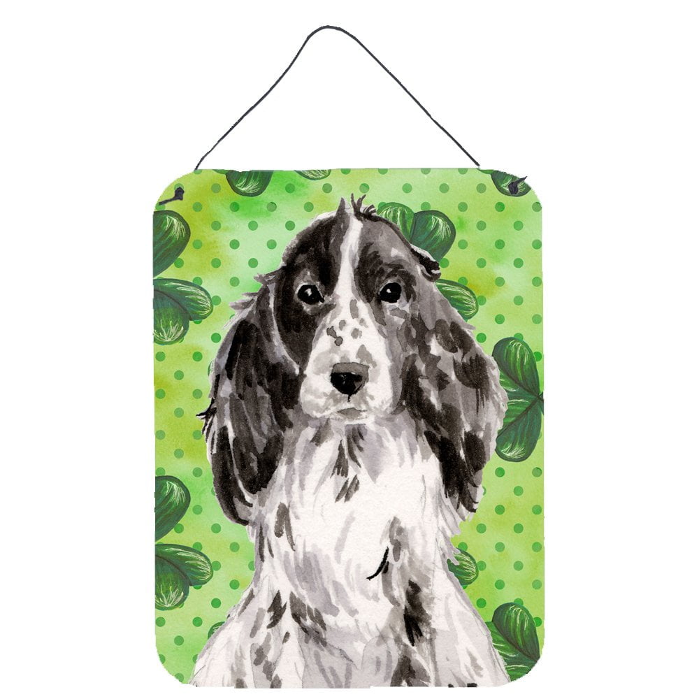 Picture of Carolines Treasures BB9553DS1216 Black Parti St. Patricks Wall or Door Hanging Prints