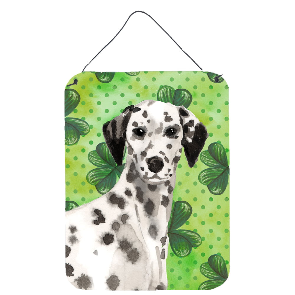 Picture of Carolines Treasures BB9555DS1216 Dalmatian St. Patricks Wall or Door Hanging Prints