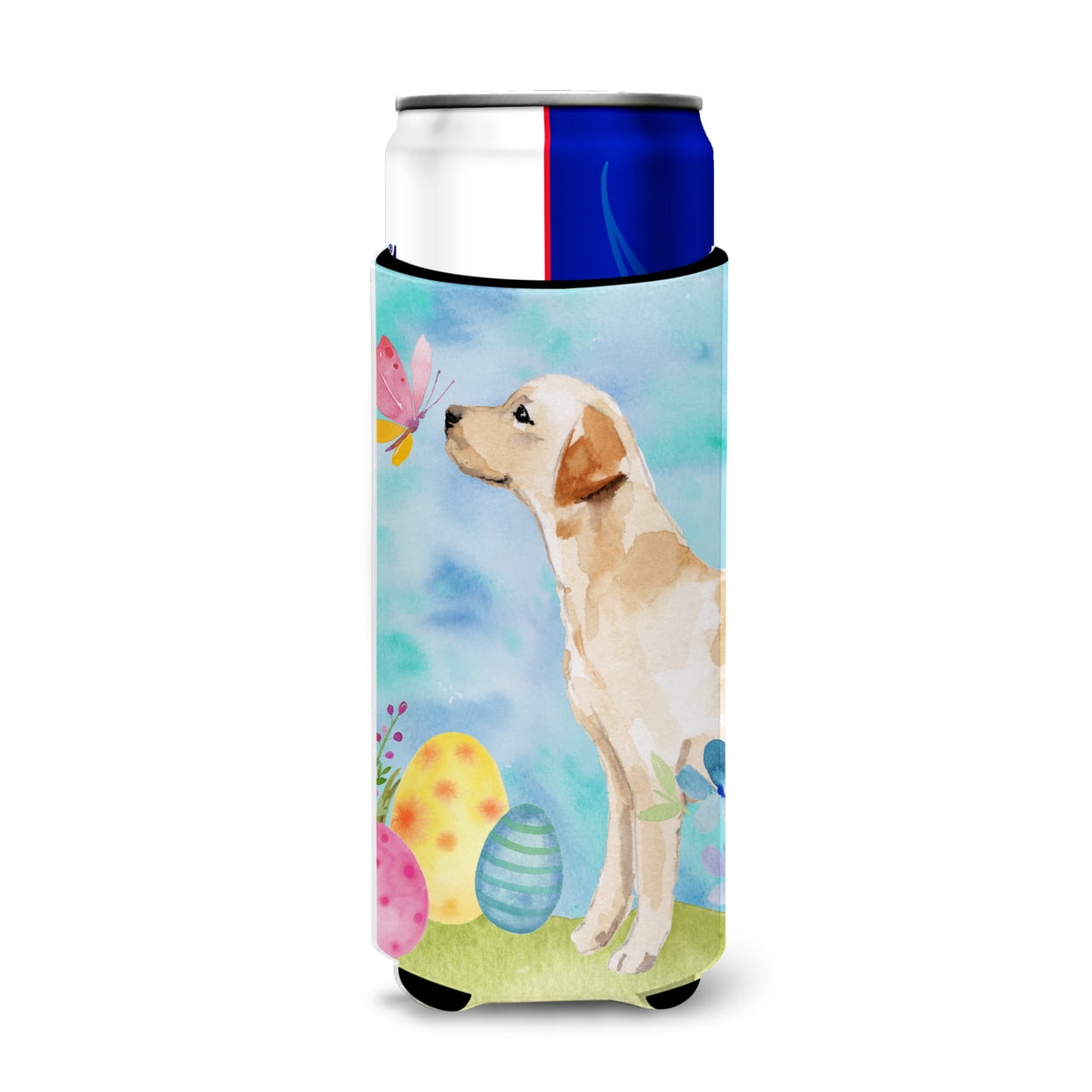 Yellow Labrador No.2 Easter Michelob Ultra Hugger for Slim Cans