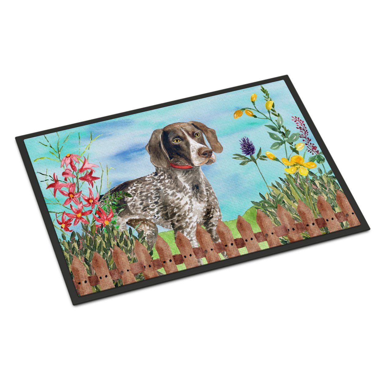 German Shorthaired Pointer Spring Indoor or Outdoor Mat - 18 x 27 in.