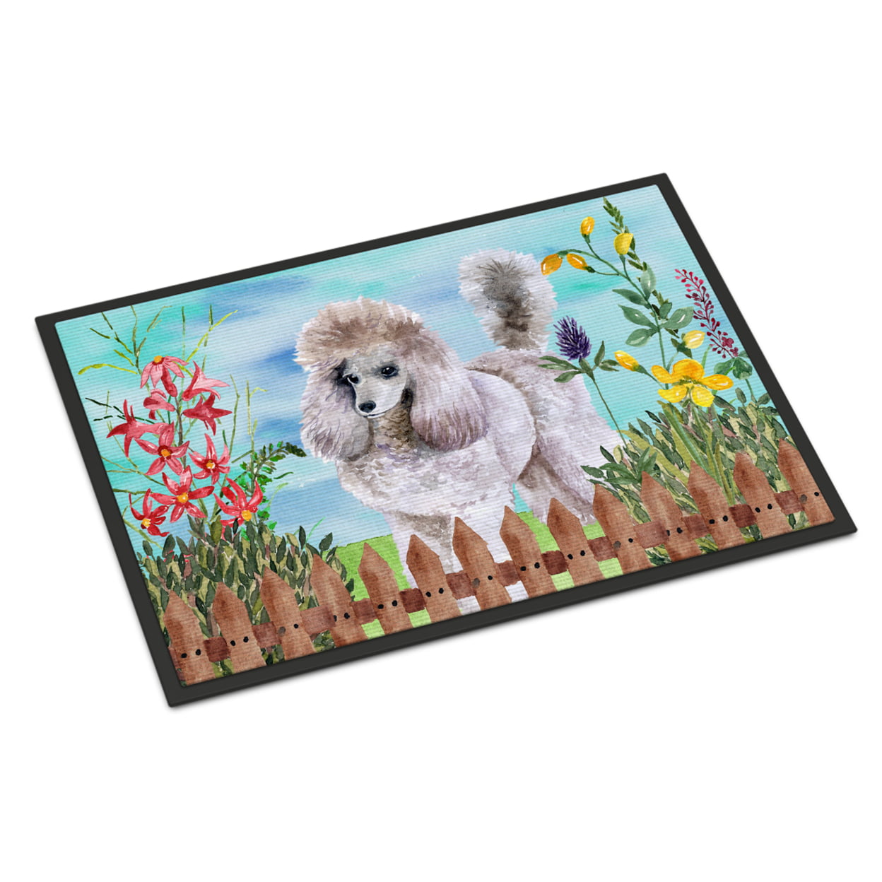 Poodle Spring Indoor or Outdoor Mat - 18 x 27 in.