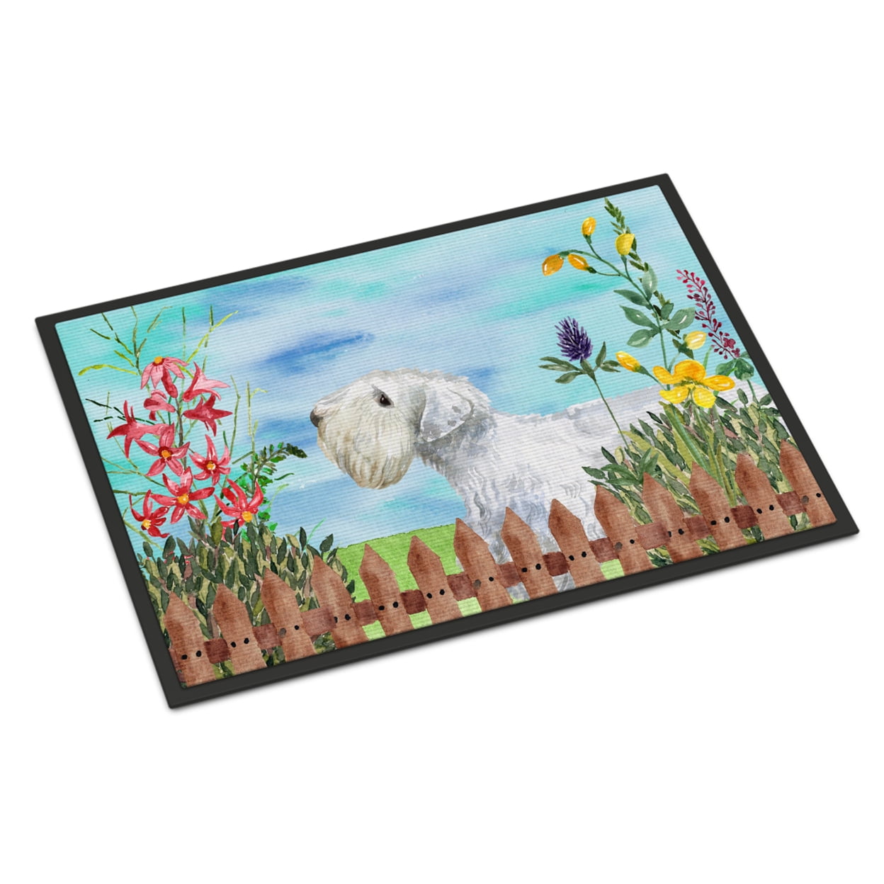 Sealyham Terrier Spring Indoor or Outdoor Mat - 18 x 27 in.