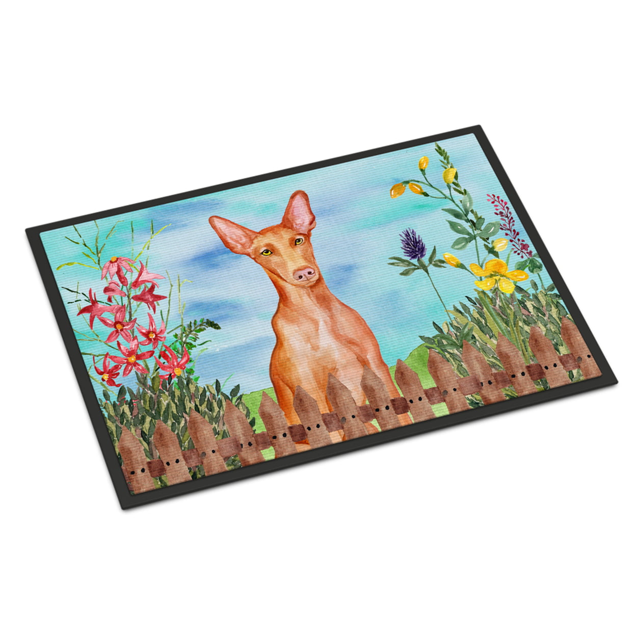 Pharaoh Hound Spring Indoor or Outdoor Mat - 18 x 27 in.