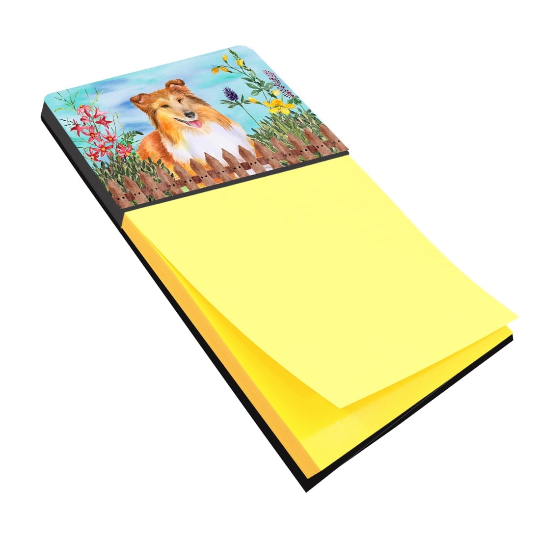 CK1282SN Sheltie Spring Sticky Note Holder