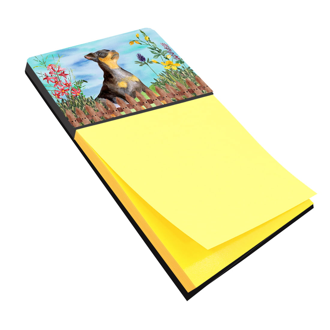 CK1286SN Miniature Pinscher No.2 Spring Sticky Note Holder