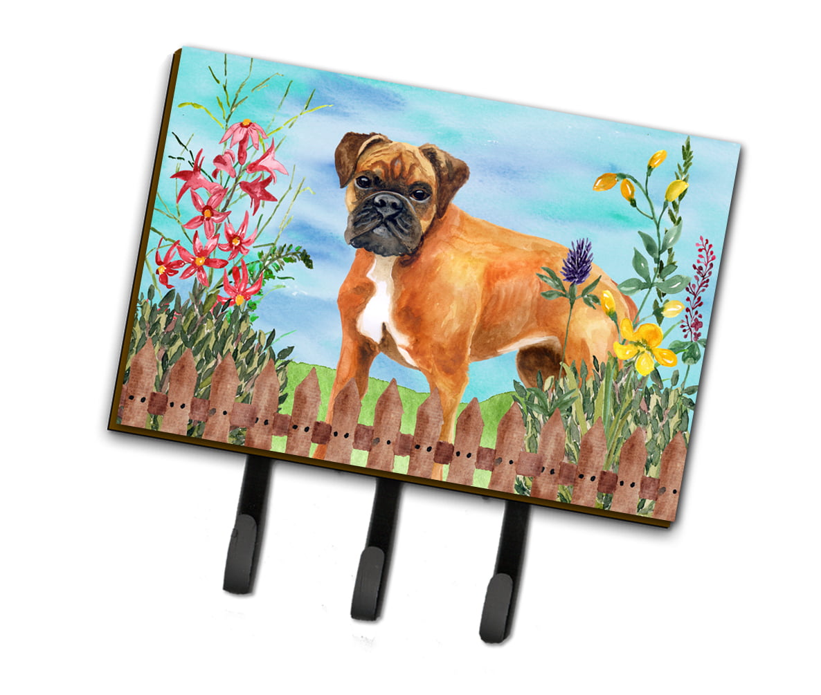 German Boxer Spring Leash or Key Holder