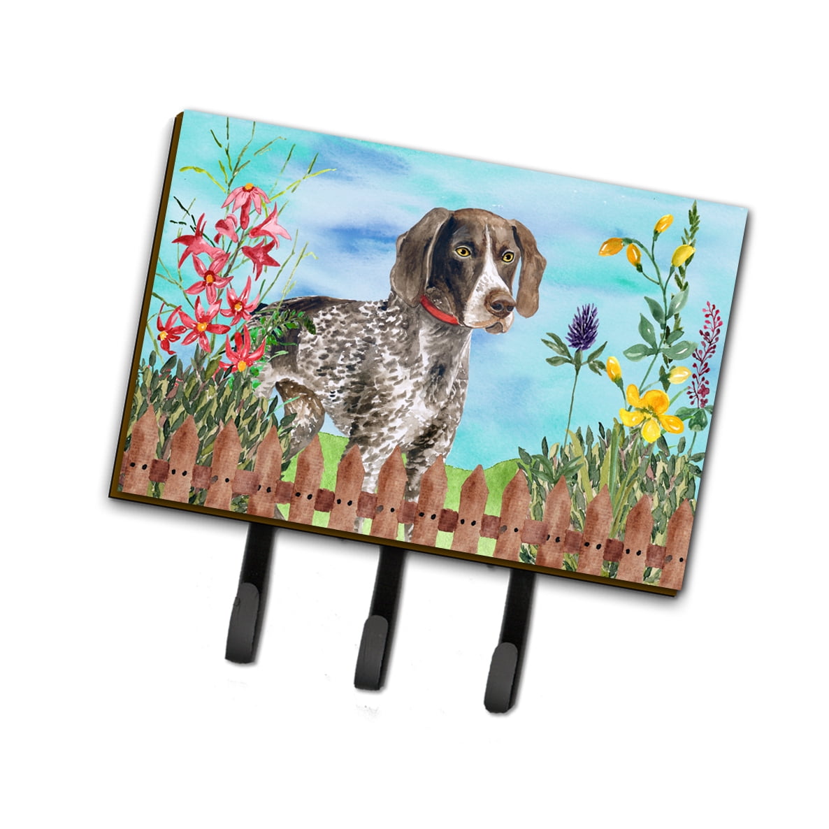 German Shorthaired Pointer Spring Leash or Key Holder