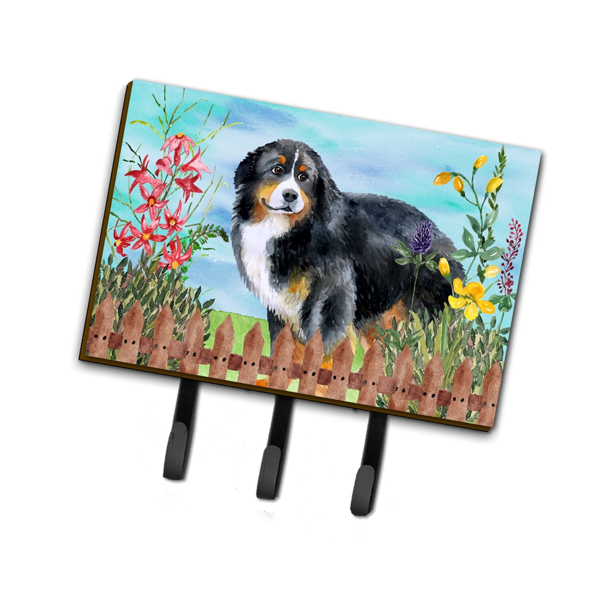 Bernese Mountain Dog Spring Leash or Key Holder
